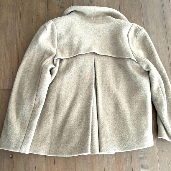 Emporio Armani women light brown wool jacket S - Picture 2 of 6